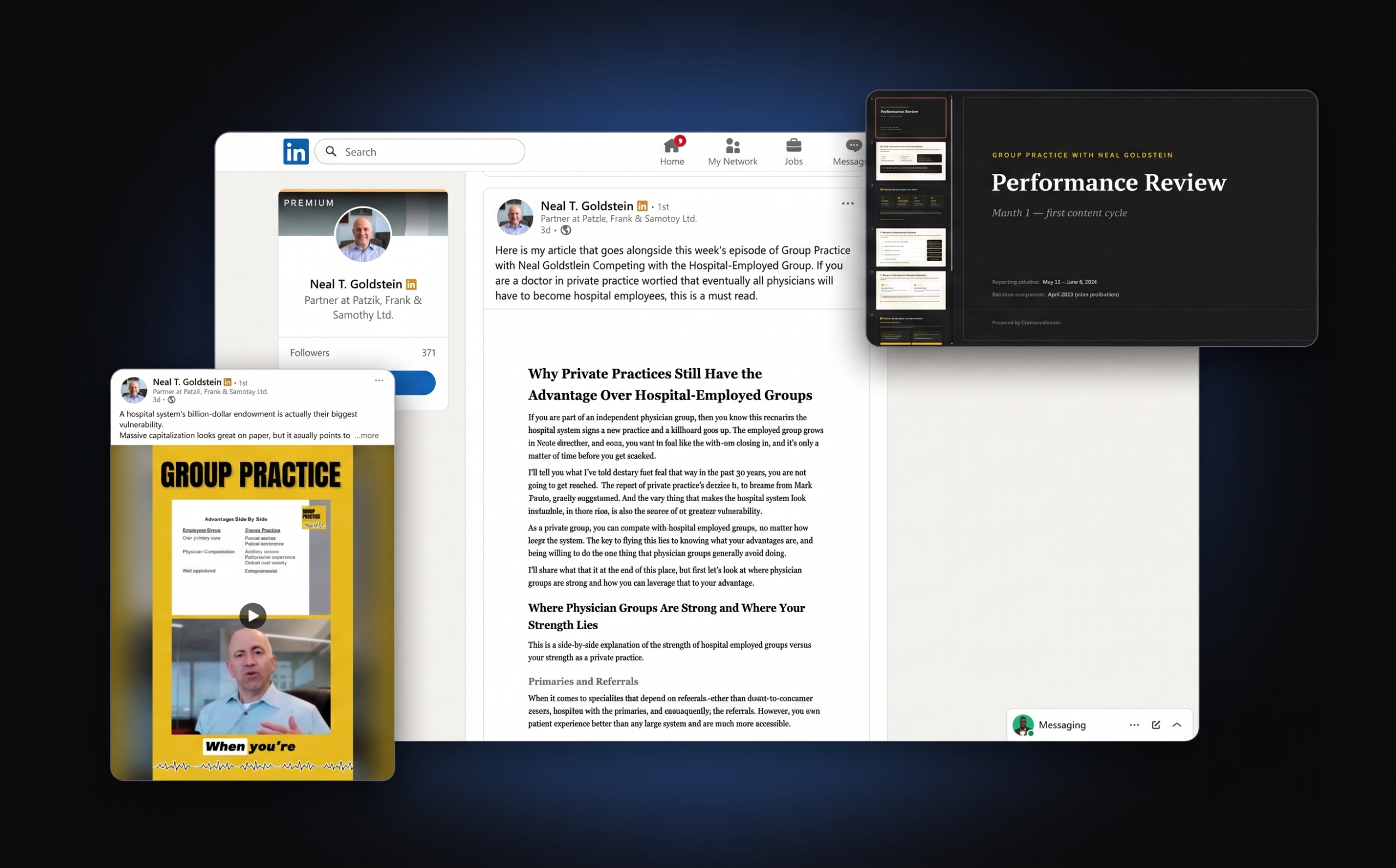 Neal Goldstein content deliverables