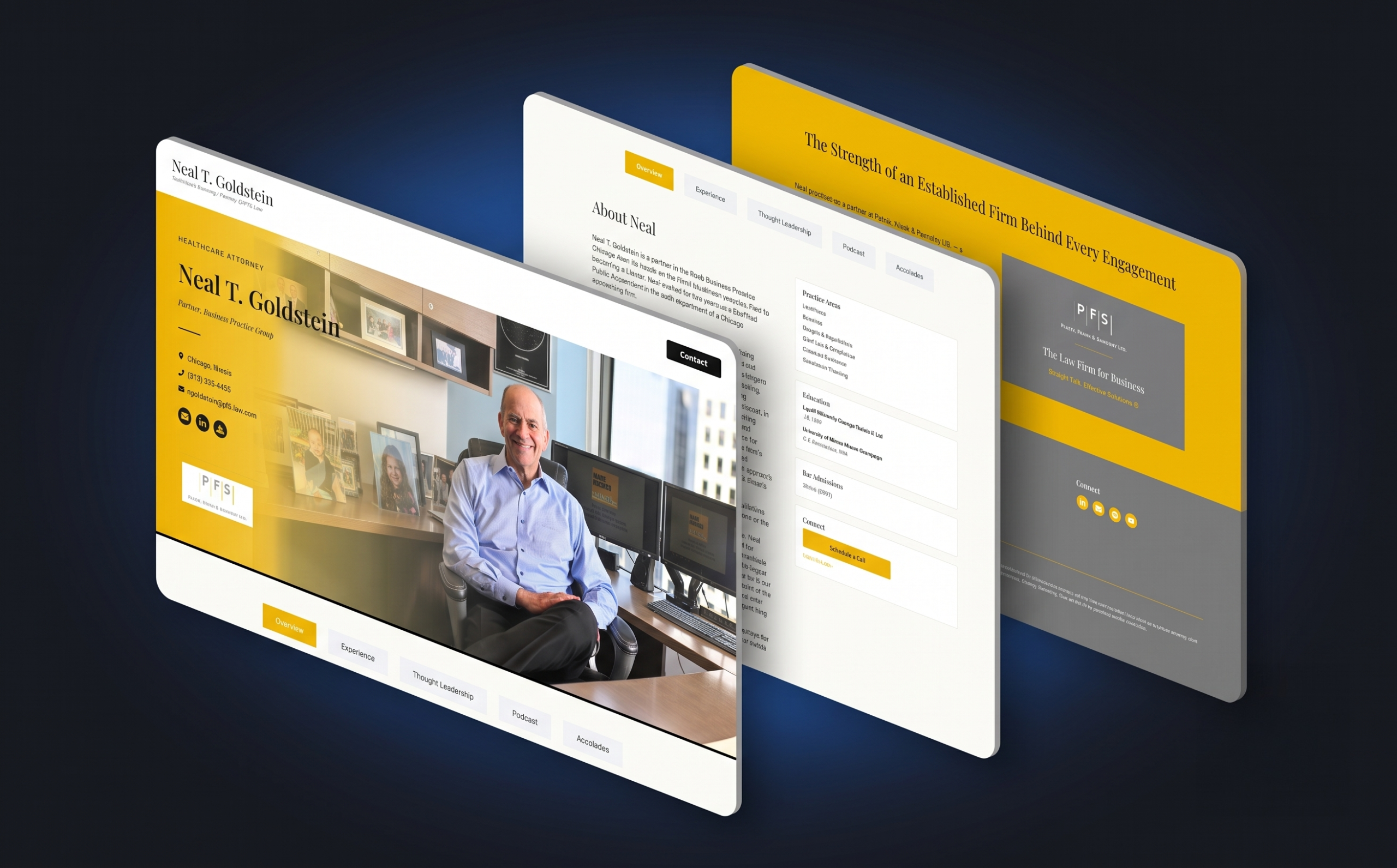 Neal T. Goldstein, Esq. website homepage